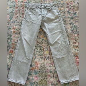 Goldsign Light Grey Jeans, Women’s Size 26
